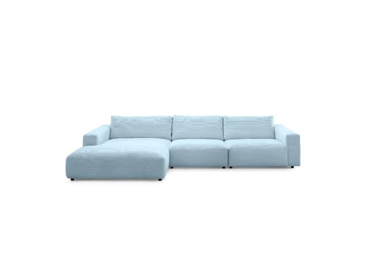 Musterring Lucia 3,5 Sitzer Ecksofa mit Bezug in Cord - Cord lig