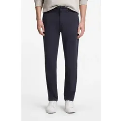 BOSS für Herren. 50559286 Marineblaue konisch zulaufende Chino-Hose (29/32), Lässig, Baumwolle