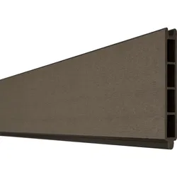 KAHRS Solid BPC-Zaun, Einzelprofil für Stecksystem, Terra, 1,9x15x180 cm