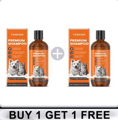 Inspire Curations Waterless Pet Shampoo Foam For Dogs And Cats Gentle Odor Control And Easy Cleaning buy 1 Get 1 Free