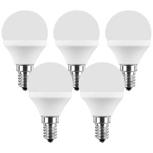 Blulaxa LED-Lampe E14, 5W ersetzt 40W, warmweiß, 5 Stück