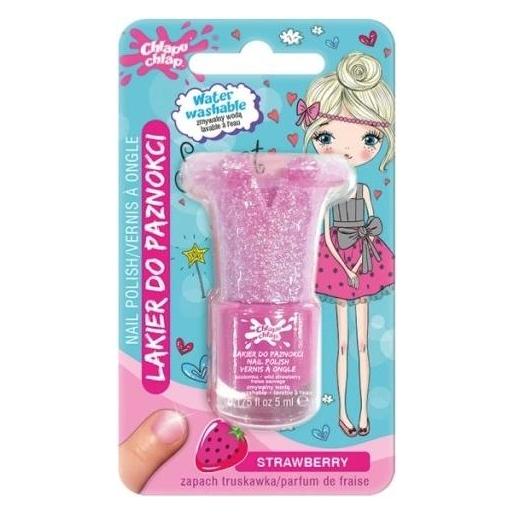 Chlapu Chlap Splap Splap Nagellack mit Wasser hellrosa gewaschen, 5 ml (hellrosa, Farblack) (40739171)
