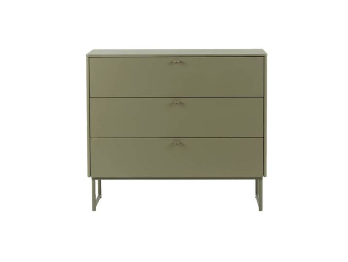 Mavis Commode Deus 3 tiroirs Gris olive