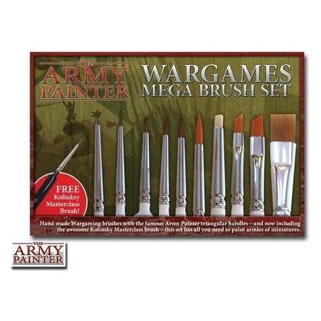 The Army Painter Mega Brush Set (box) (TAPST5113)