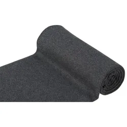 Rippen-Bündchenstoff "Comfort", anthrazit-melange