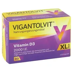 VIGANTOLVIT 2000 I.E. Vitamin D3 (120 Stk.)