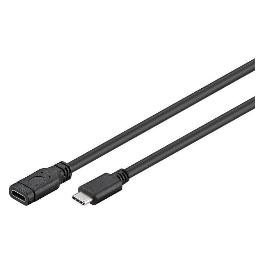 MicroConnect USB-C 3.0 Extension Cable (1.80 m, USB 3.2 Gen 1) (MC-ITH-USBC-EX-002)