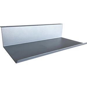 Geramöbel Kabelwanne S-500906-S, silber, zum Anschrauben, aus Metall, 30 cm
