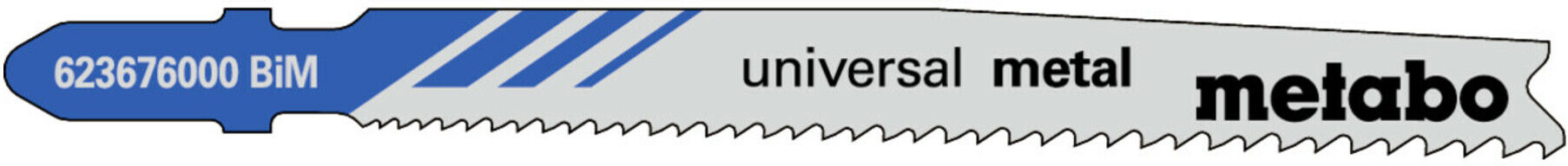 Metabo 5 Stichsägeblätter "universal metal" 74 mm, progressiv, BiM (623676000)