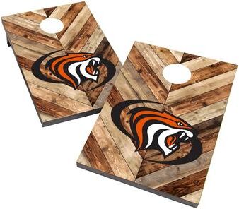 Skip's Garage Pacific Tigers 2x4 Cornhole Bag Toss Game