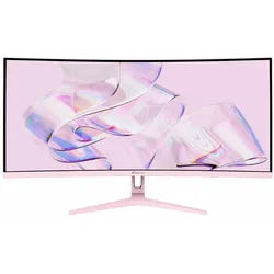 Arozzi Nova 34T2K165 (3440 x 1440 Pixel, 34"), Monitor, Pink