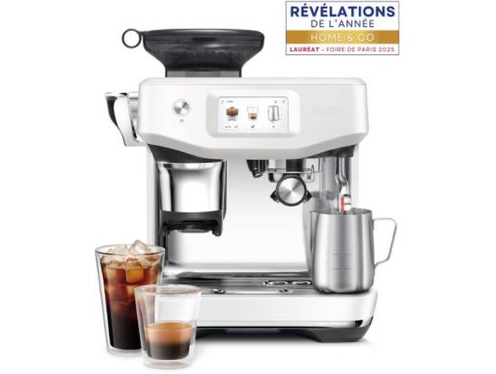 Sage Appliances - Machine À Expresso The Barista Touch Impress Ses882sst4feu1