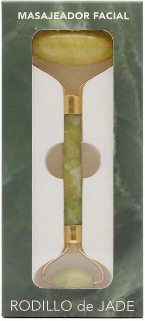 Sys Masajeador Facial Piedra De Jade 2 Rodillos