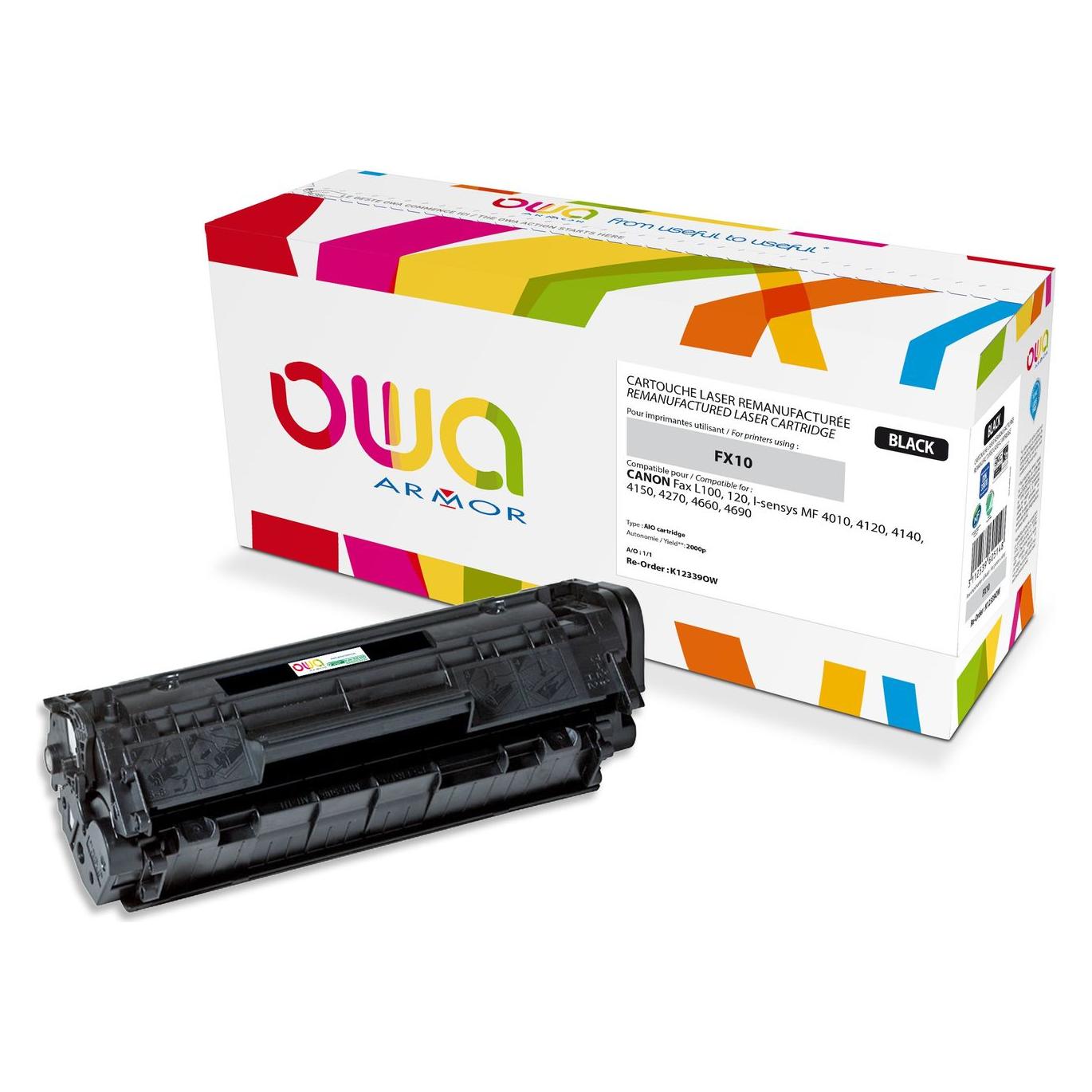 Armor OWA OWA - Schwarz  - wiederaufbereitet (BK) (K12339)