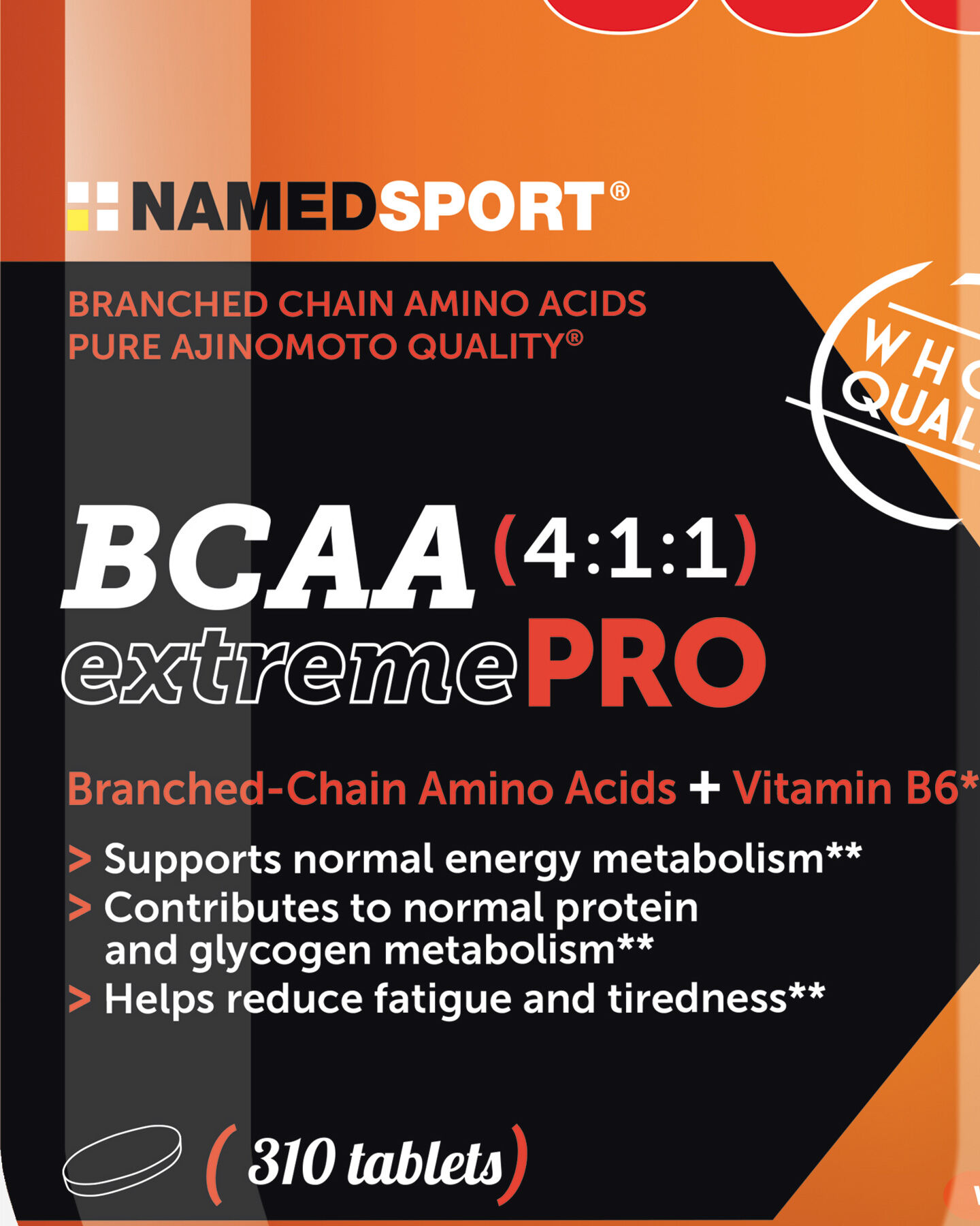 NAMED SPORT Bcaa 4:1:1 310 Cpr - Proteine Polvere - Color Mix UNICA