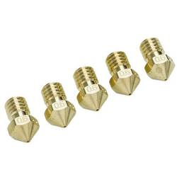 UltiMaker UltiMaker Nozzle Pack 0,6 mm Passend für (3D Drucker): UltiMaker 2+, UltiMaker 2 Extended+ UM2+ Nozzle Pack 5x0.60mm 9526