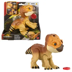Jurassic World: Die Wiedergeburt Primal Protector Aquilops Dolores Interaktives Dinosaurierspielzeug
