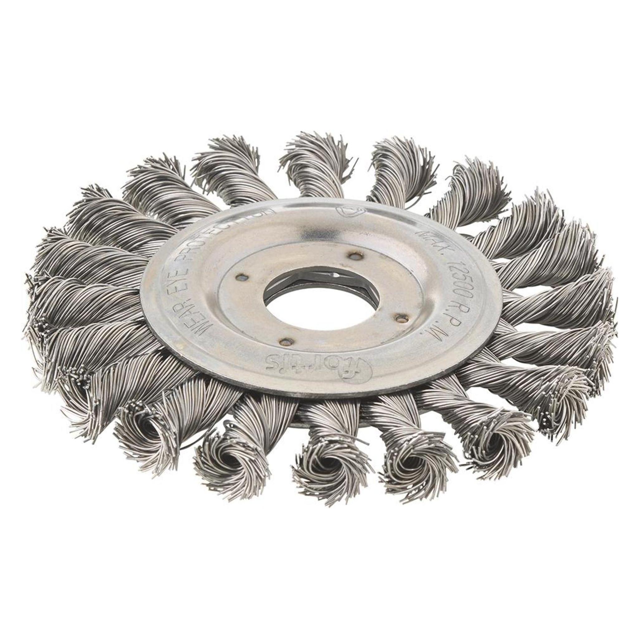 Magni Cepillo Rund 125 x 0,5 mm Stahldraht verknotet Fortis (4317784780933)
