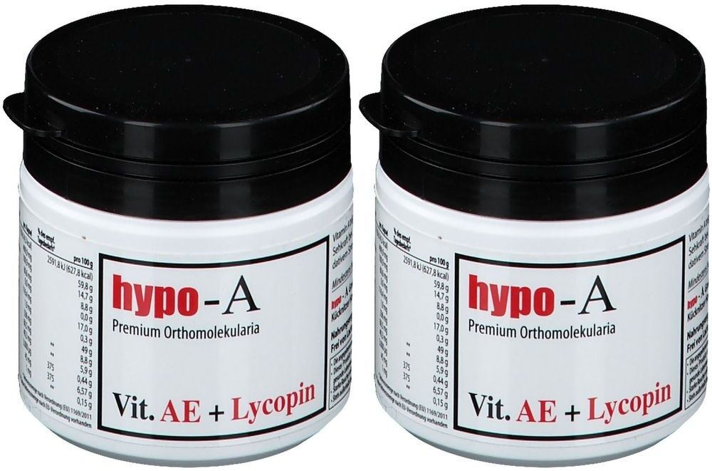 hypo - A Hypo-A Vitamin A+E+Lycopin Kapseln 2x 2x100 St