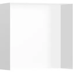 hansgrohe XtraStoris Minimalistic Wandnische rahmenlos 300x300x140 mm, 56079700, Farbe: weiss matt