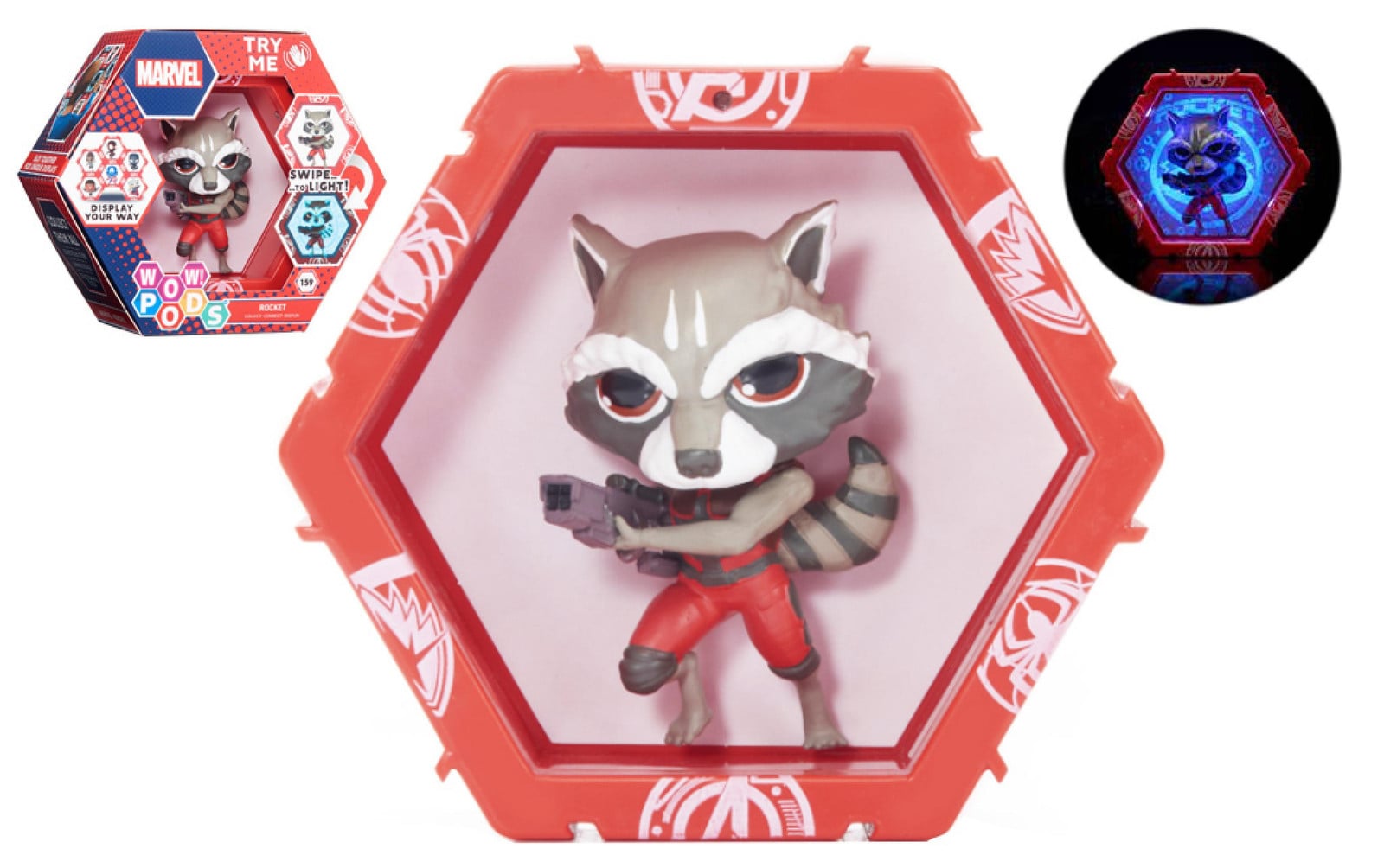 Epee Marvel Rocket Figuurtje WOW! PODS