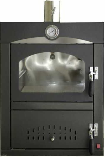 AgriEuro Premium AgriEuro Minimus 50 Mini Inc - Einbau-Holzbackofen - 2 Backebenen