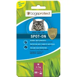 bogaprotect Spot-On Katze M 3X1.2 ml Flüssigkeit