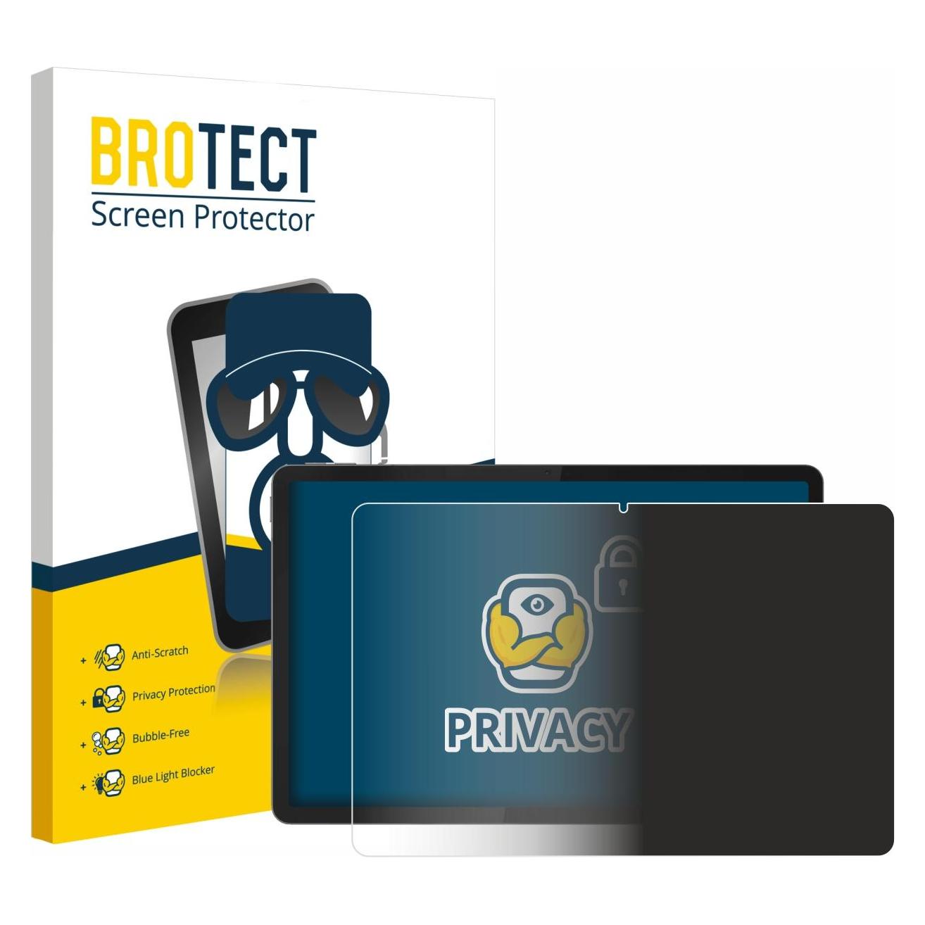Brotect Sichtschutzfolie für Lenovo Tab K12 ZAGJ0153SE Anti-Spy Privacy Folie Blaulicht-Schutz (1 Stk., Lenovo Tab K12) (6061528)