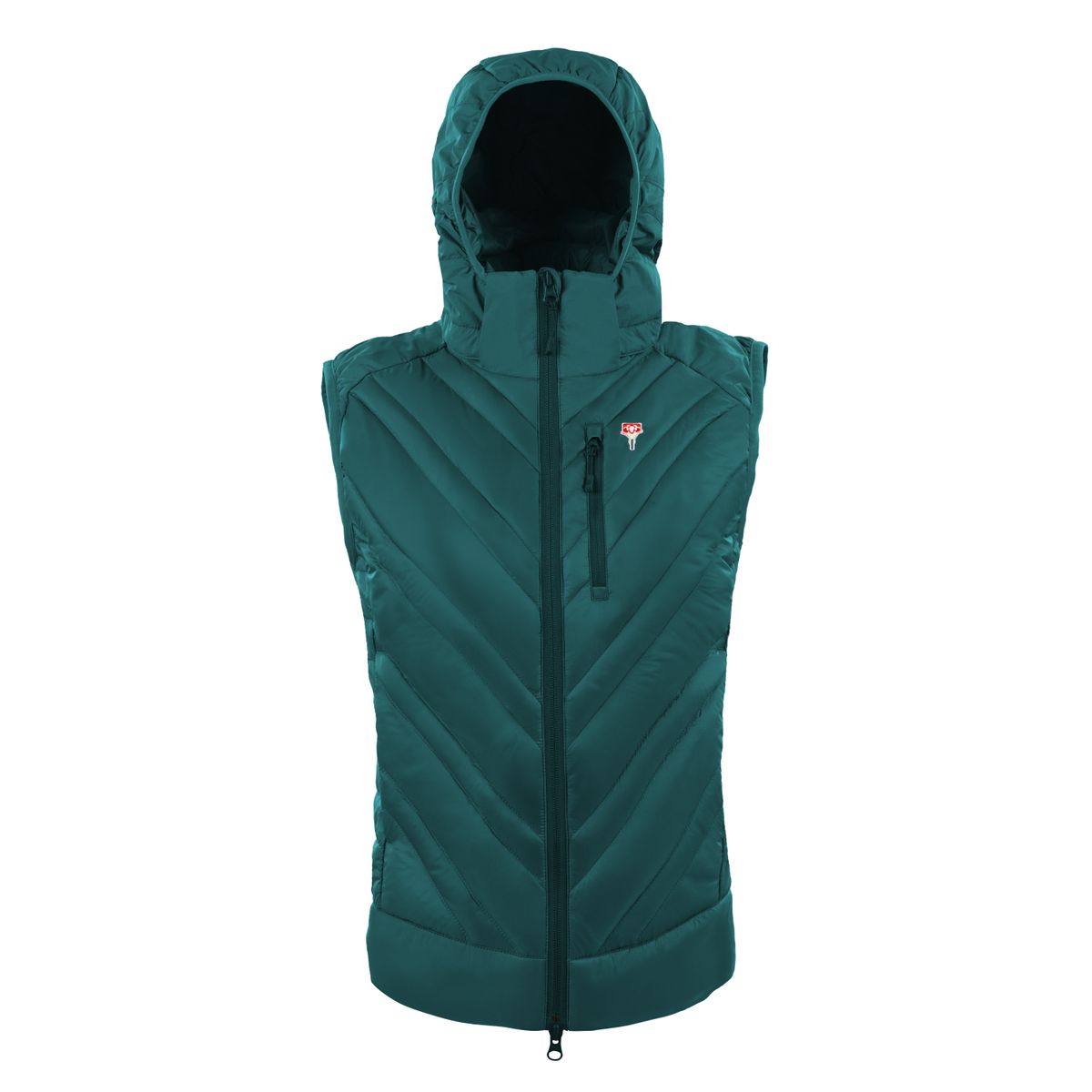 Grüezi Bag Lightful Downwool Vest M ocean green (3020) M 2600-3020-M