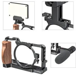 SmallRig Sony RX100 VII and RX100 VI Camera (Cage), Video Zubehör, Schwarz