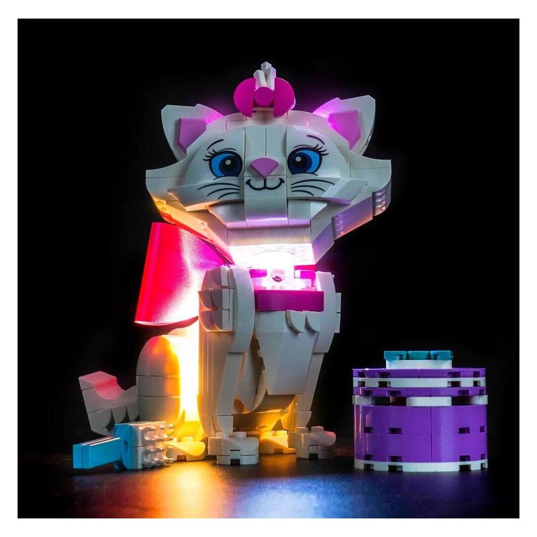 BrickBling LED Beleuchtungs-Set für LEGO 43286 Aristocats - Aristocats: Bezaubernde Marie (GC1324)