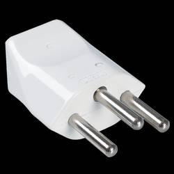 Bachmann 910275 Netzstecker Schweiz Thermoplast 250 V Weiß IP20