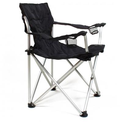 Basic Nature - Travelchair Komfort - Campingstuhl schwarz