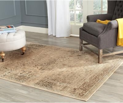 SAFAVIEH Agda Vintage Distressed Oriental Area Rug