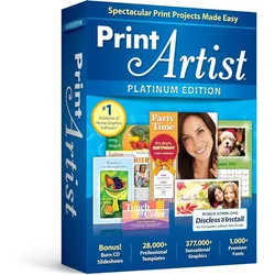 Print Artist 25 Platinum, English