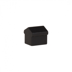 Halmakegel.com Monopoly Hotel - 15x15x15mm - schwarz 255807