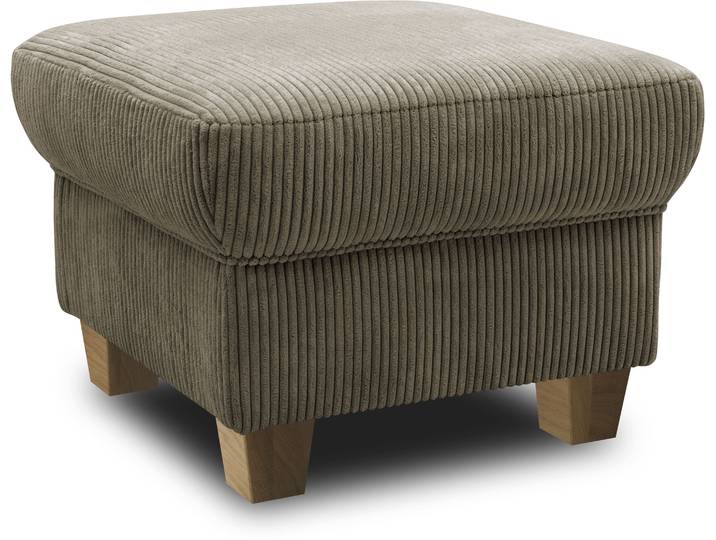 Polsterhocker HOME AFFAIRE Yesterday , braun (schlamm), B:58cm H:42cm T:58cm, Struktur (100% Polyester);Primabelle-Microfaser (100% Polyester);Microfaser Antikleder-Optik Melrose (100% Polyester), Hocker, Polsterhocker, passend zur Yesterday -Serie