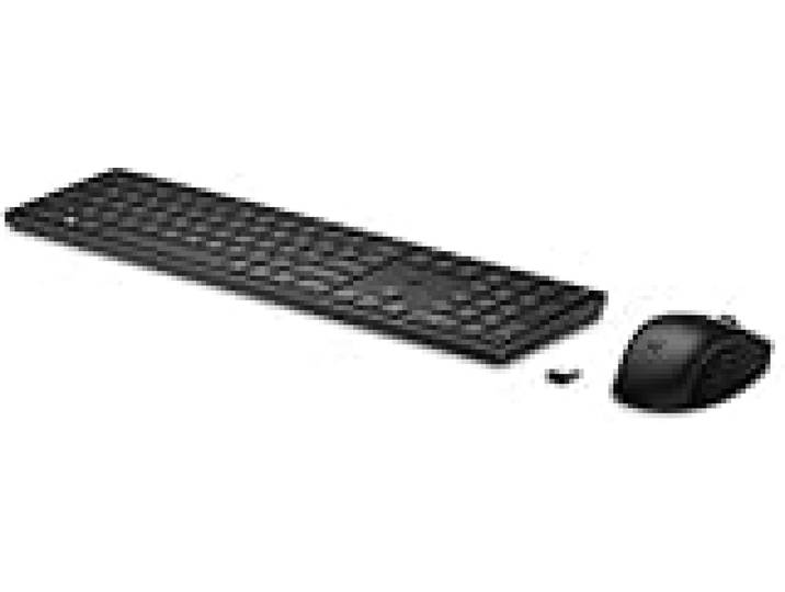 Ensemble Clavier et Souris sans Fil HP 650 Noir