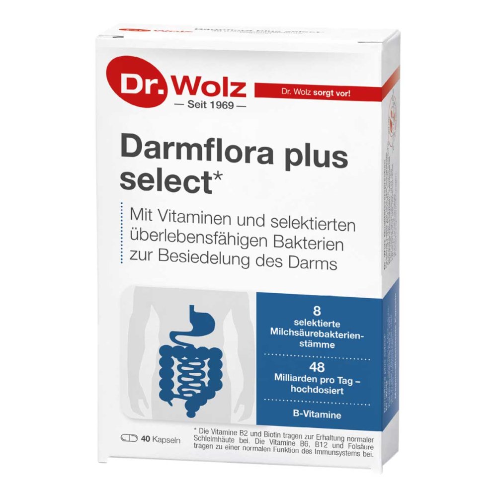 Dr. Wolz Zell GmbH Dr. Wolz Darmflora plus select Kapseln 04837433