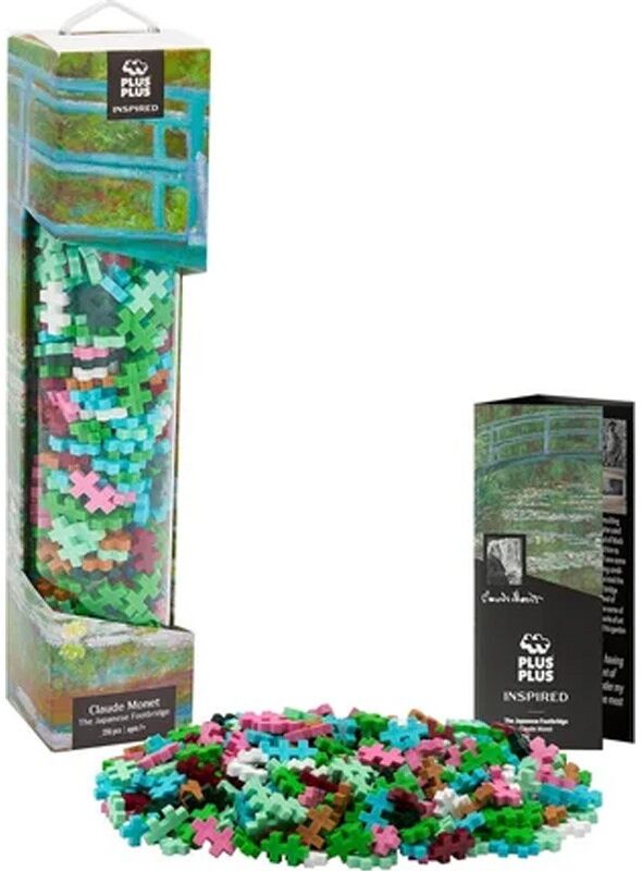 Plus-Plus Inspired 350 pcs Claude Monet : The Japanese Footbridge - Plus Plus