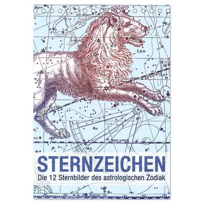 Sternzeichenkalender (Tischkalender 2027 DIN A5 hoch), CALVENDO Monatskalender