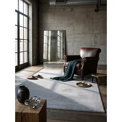 Teppich Antirutsch Grau 160x220 cm - DOUBS   Kadima Design