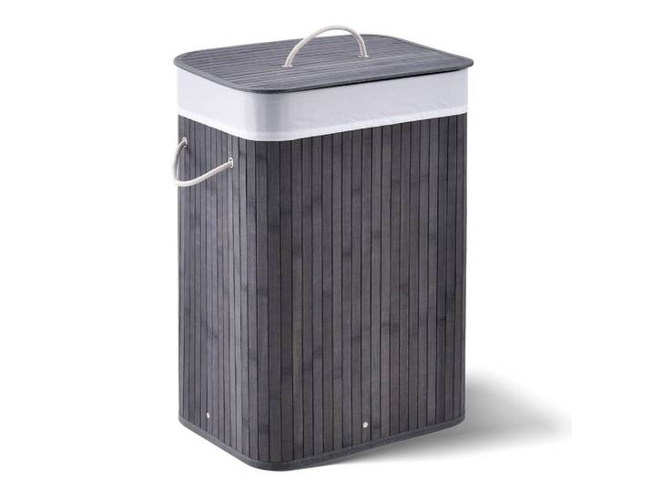 WÄSCHEKORB Curly 72 L grau