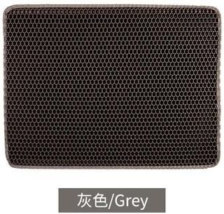 Uplift Picks Double Layer Waterproof Cat Litter Trapping Mat gray 30x30 Cm
