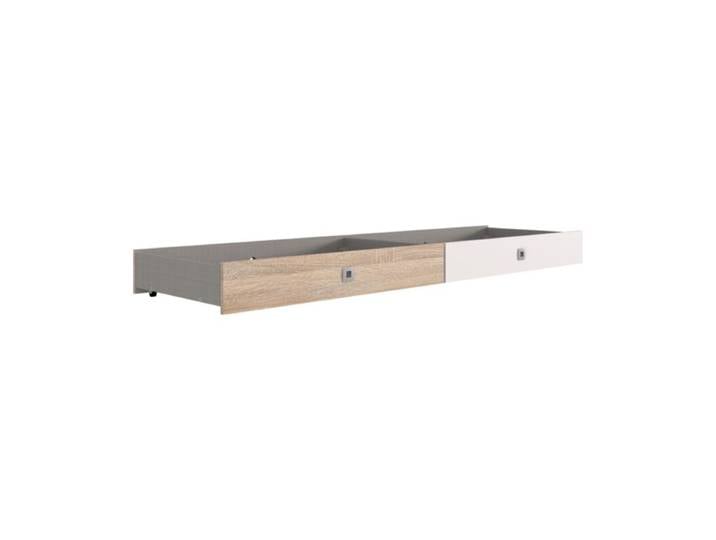 Wimex Joker Bettschubkasten 2er Set - Dekor weiß, Eiche Sanremo Nachbildung Modern, Zeitlos