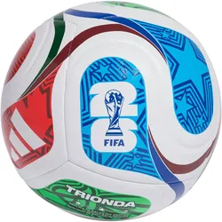 adidas WM 2026 Trionda Fußball Trainingsball JD8032 - white/team royal blue/solar blue/power red 4