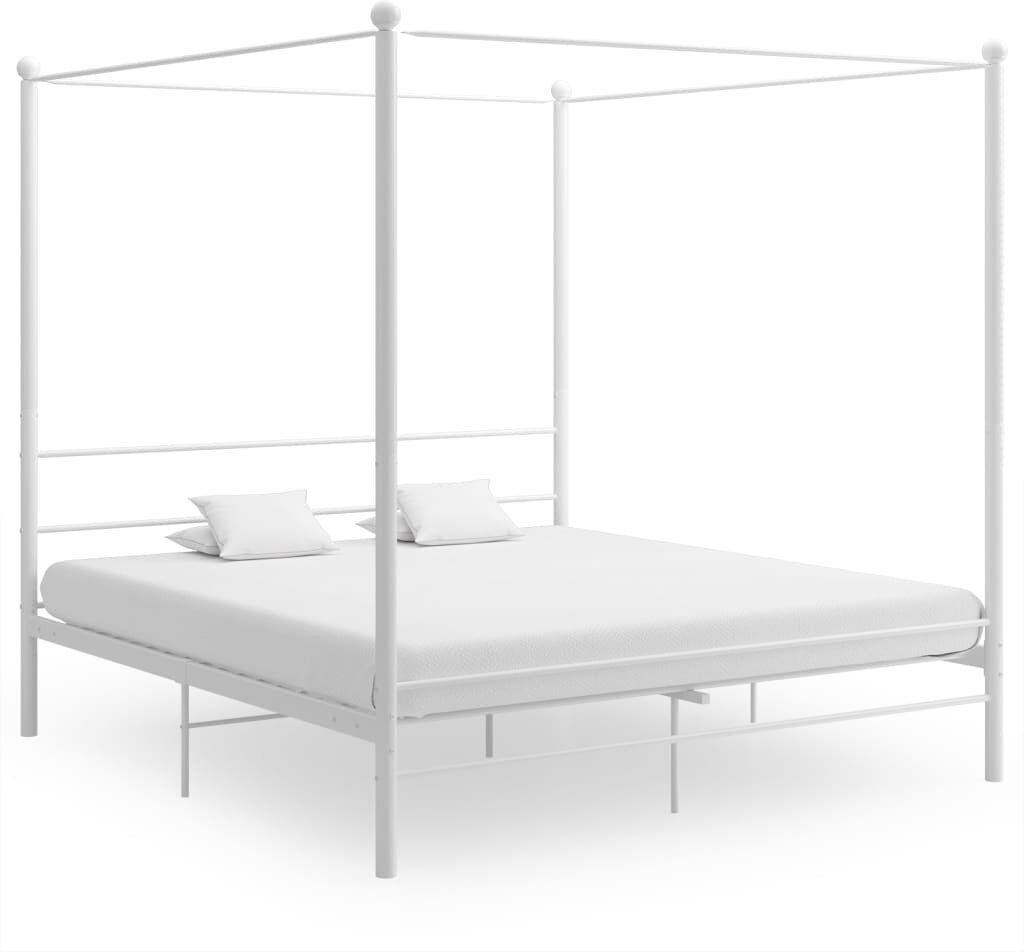 Ebern Designs Azeezah Bed White 260 x 220 cm