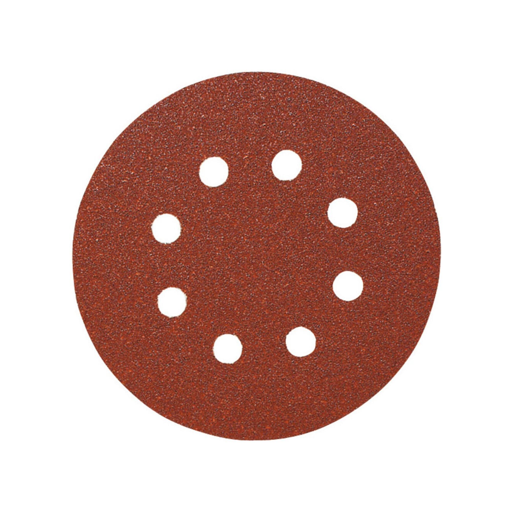 Starcke Papier-Klett-Schleifscheibe (A) Lochung 8fach,⌀ 125 mm, Körnung: 800 (176158)