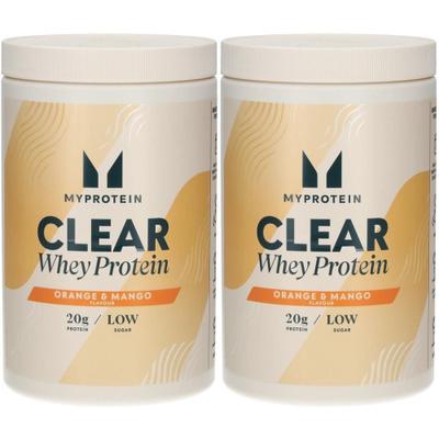 MyProtein Clear Whey Isolate (488g) Orange Mango 2x 2x522 g