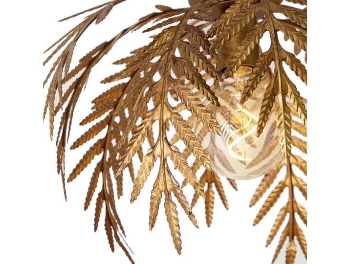Plafonnier vintage doré 45cm rond - Botanica